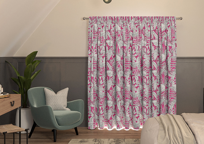 Caicos, Begonia - Made to Measure Curtains - Image 7